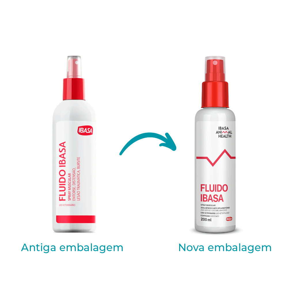 Fluido Ibasa Spray Muscular para Cavalos