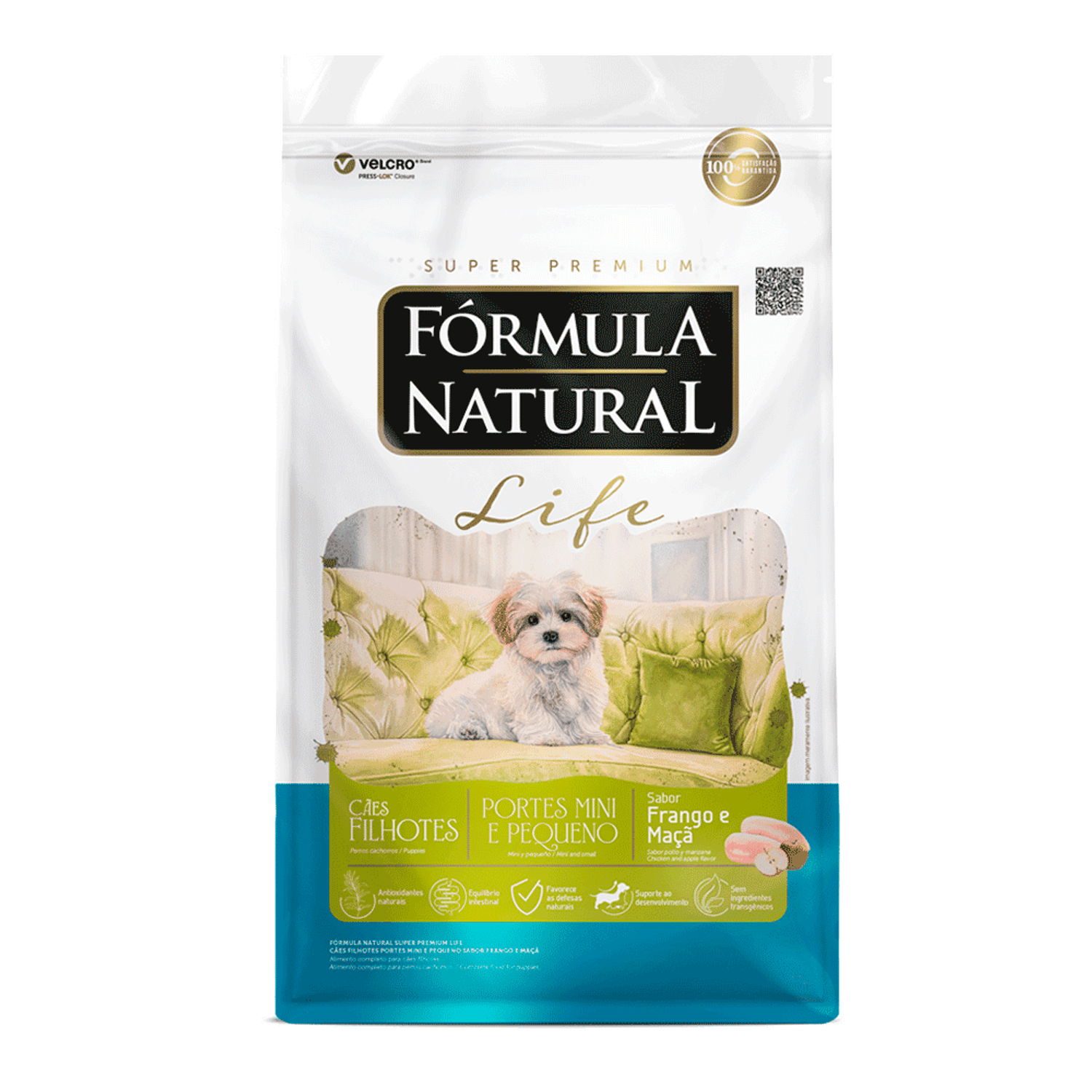 Racao-Formula-Natural-Life-Caes-Filhotes-Minis-e-Pequenos-15-kg-frente