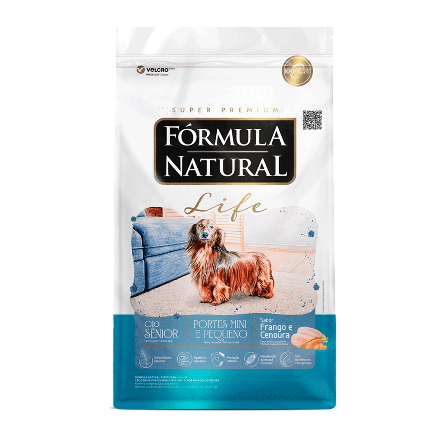 Racao-Formula-Natural-Life-Caes-Senior-Mini-e-Pequeno-15-kg-frente