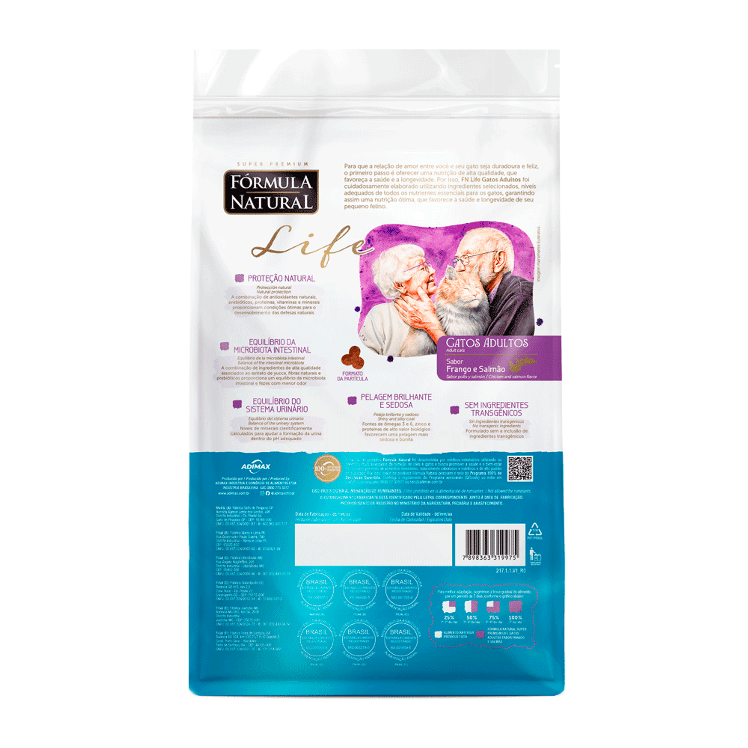 Racao-Formula-Natural-Life-Gatos-Adultos-Frango-e-Salmao-7-kg-verso