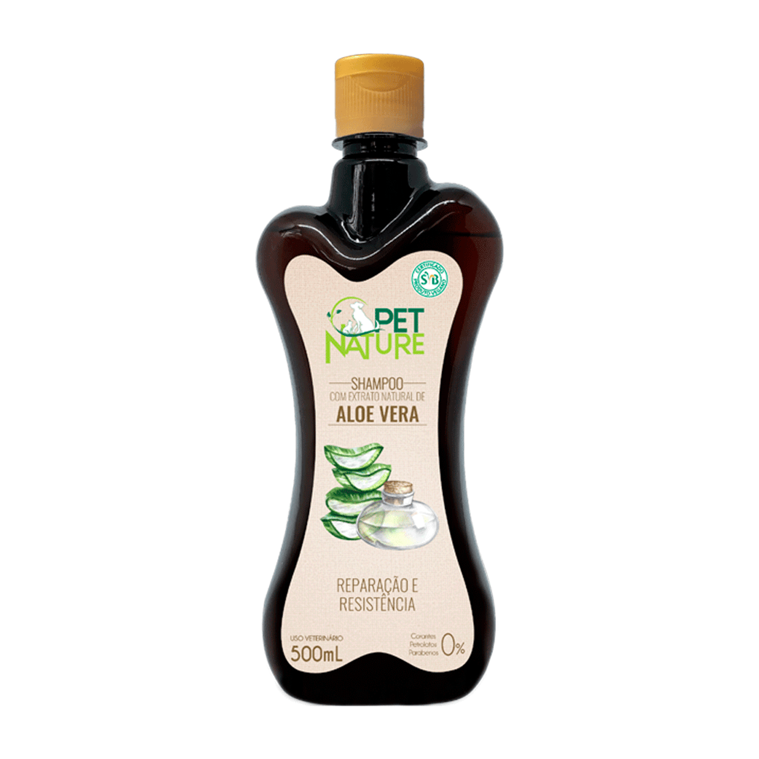 Shampoo-Aloe-Vera-PetNature-para-Caes-e-Gatos