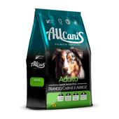 Ração Allcanis Premium Cães Adultos Frango Carne e Arroz