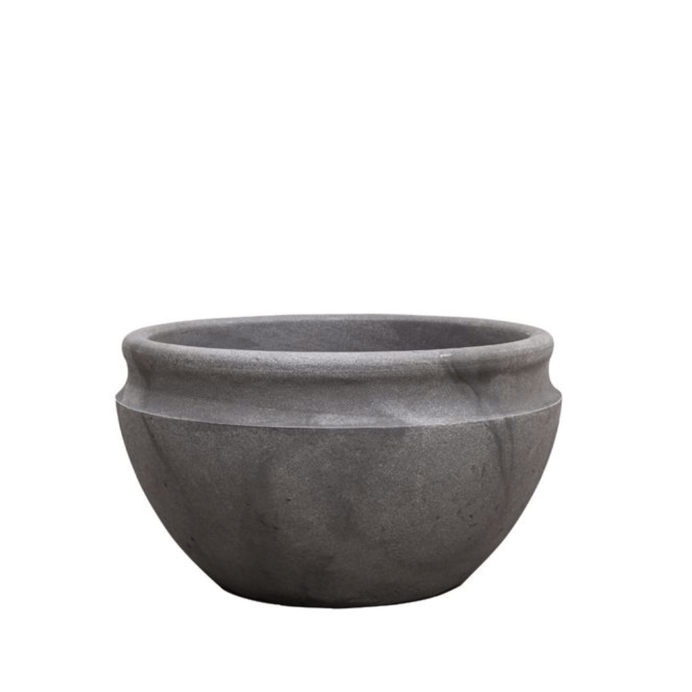 Vaso Antique Japi Preto Ardósia