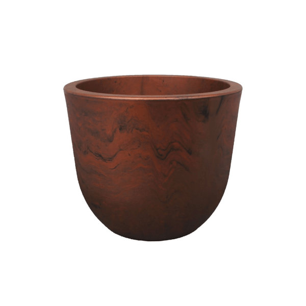 Vaso Concept Redondo Japi Aço Corten N° 2