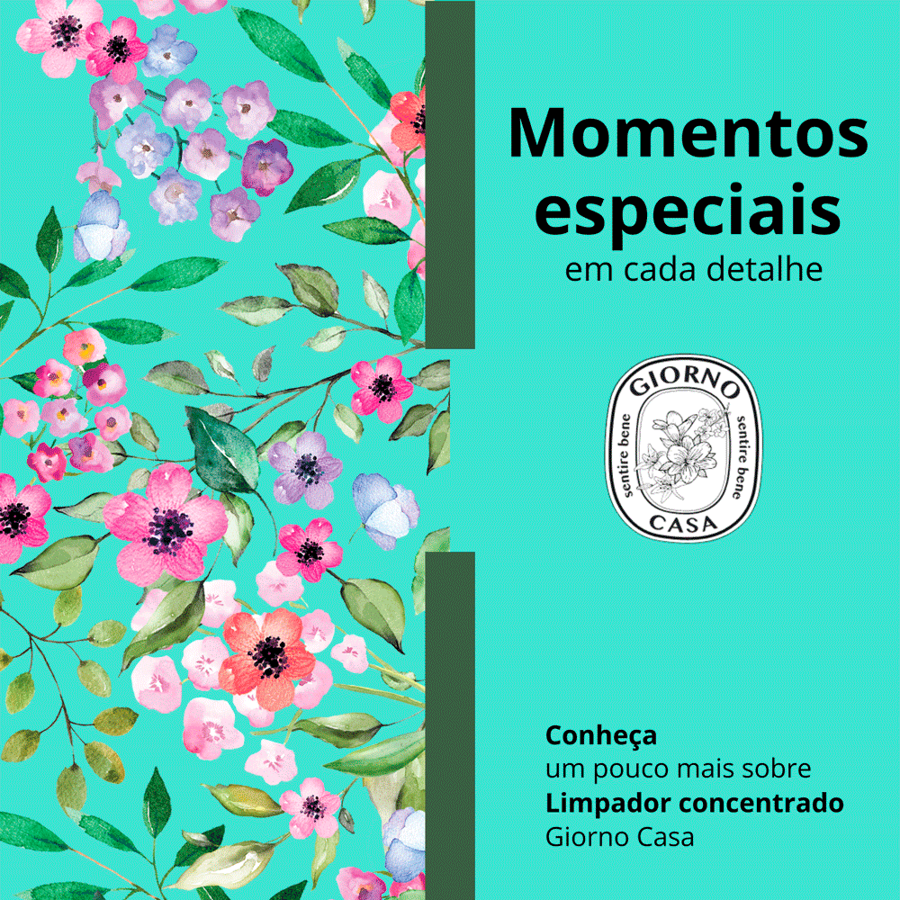 Limpador Concentrado de Superfície Giorno Casa Verbena
