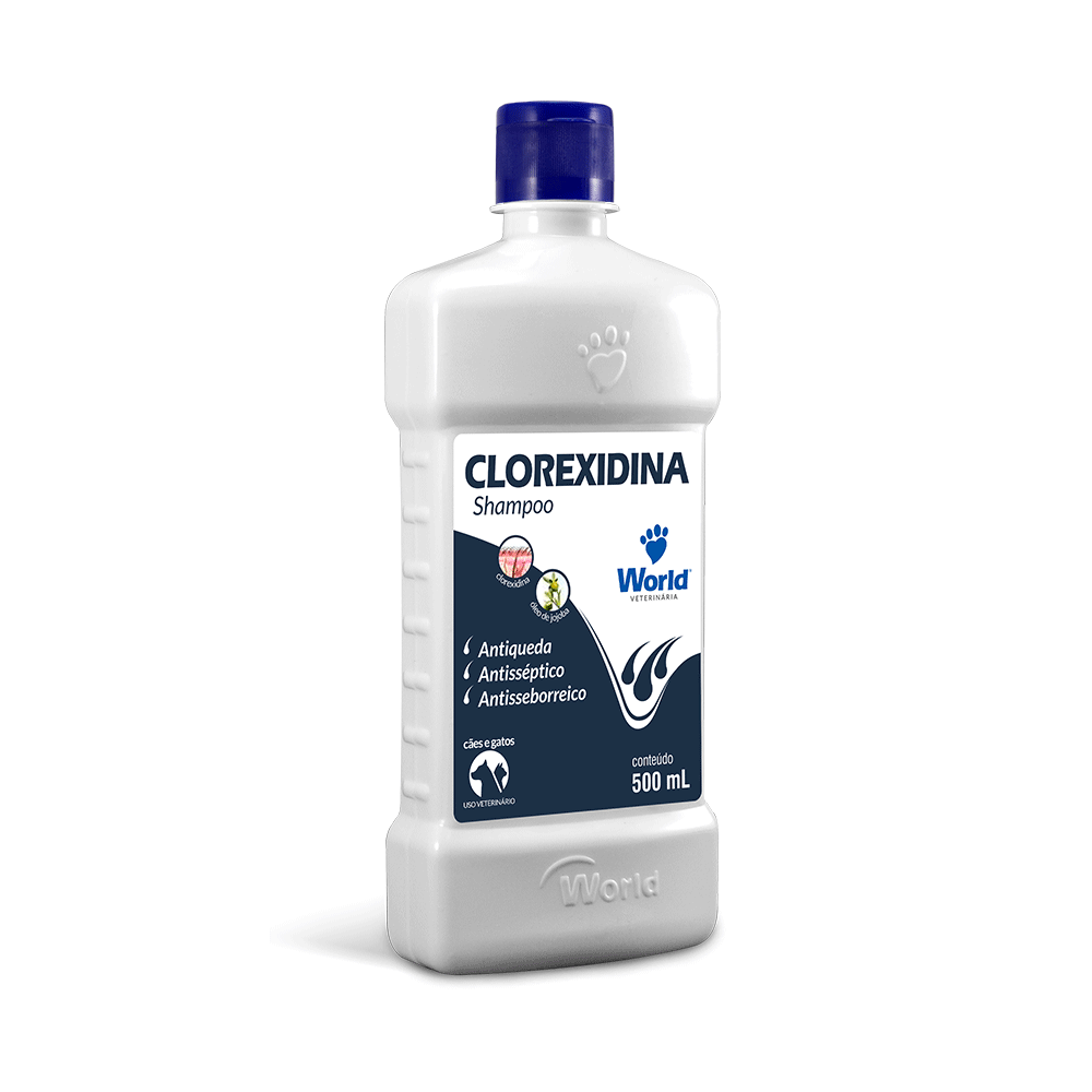 Shampoo Clorexidina para Cães e Gatos