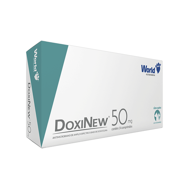 DoxiNew 50mg para Cães e Gatos 14 comprimidos