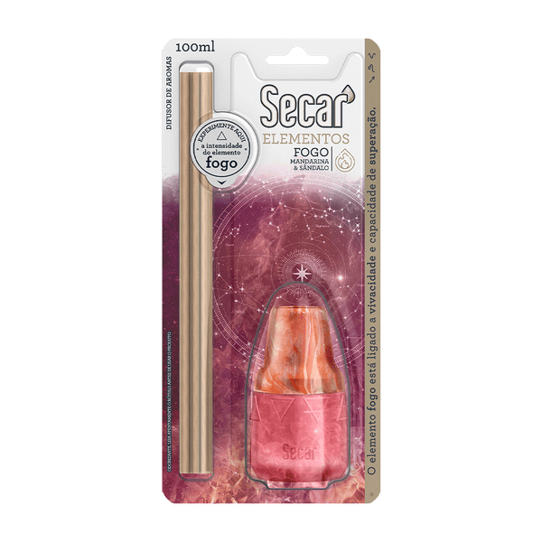 Difusor Aromas Secar Elementos Fogo 100 ml