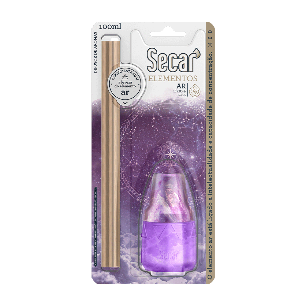 Difusor Aromas Secar Elementos Ar