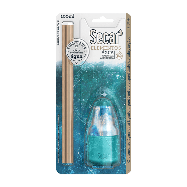 Difusor Aromas Secar Elementos Água 100 ml