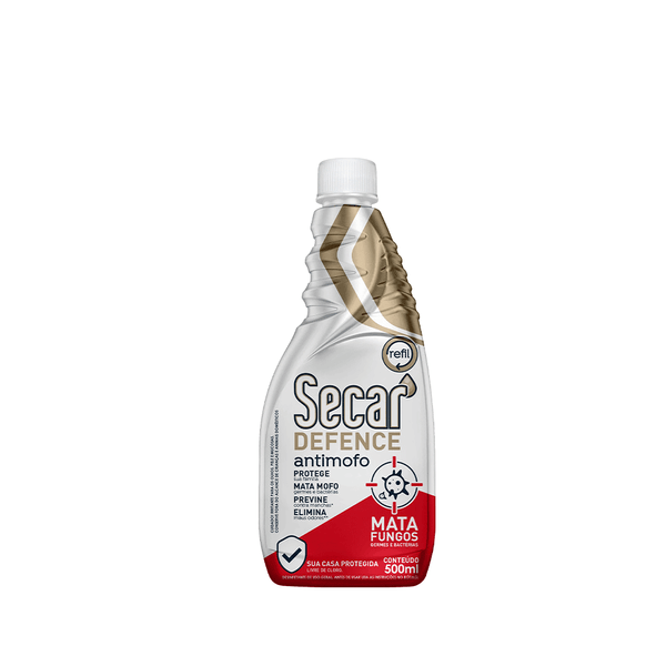 Antimofo Secar Defence Mata Fungos Refil 500 ml