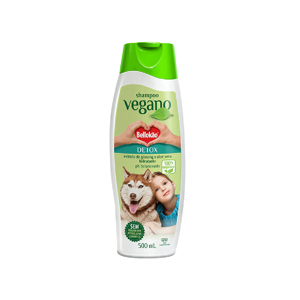 Shampoo Detox para Cães e Gatos Bellokão Vegano