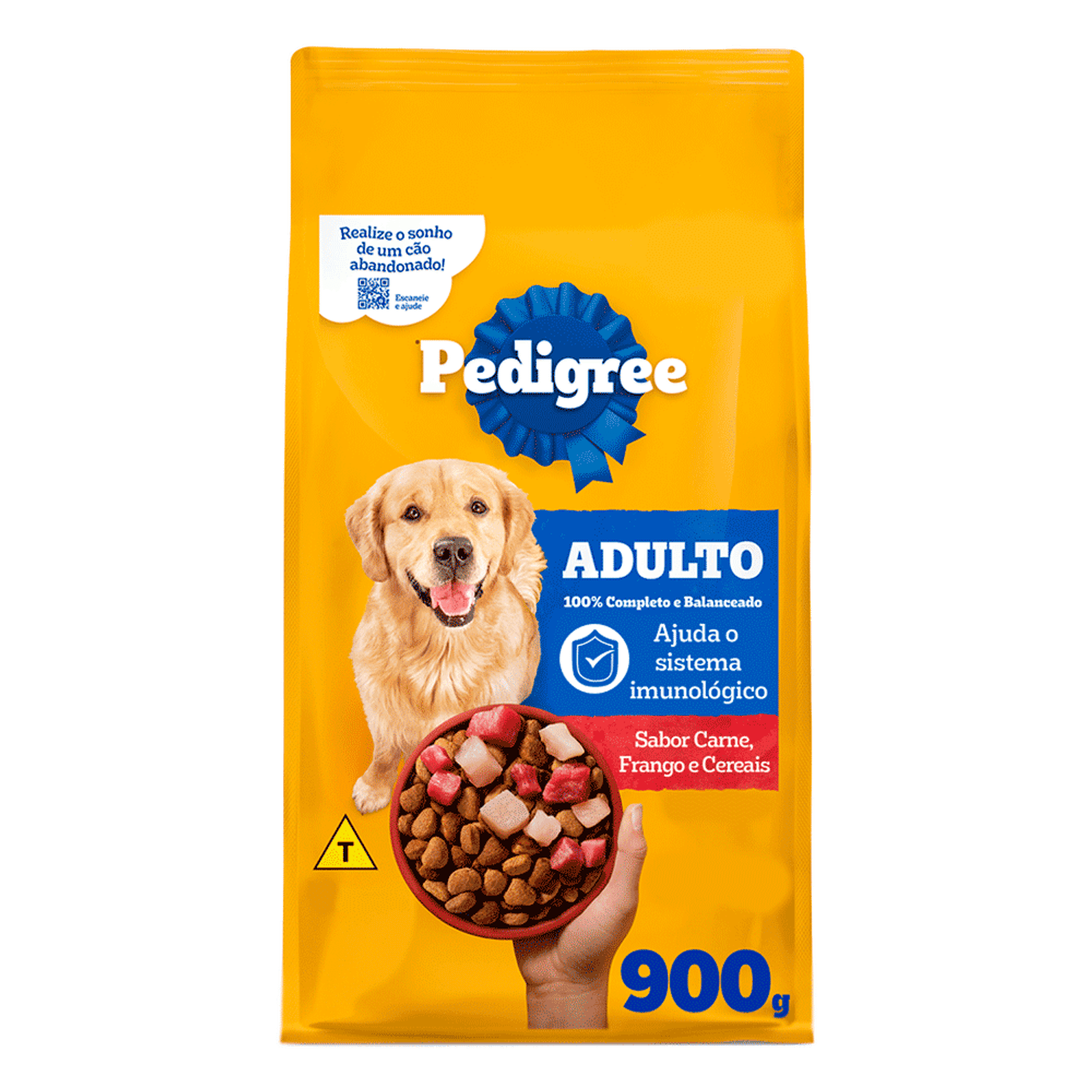 Racao-Pedigree-Carne-Frango-e-Cereais-Caes-Adultos-Racas-Medias-e-Grandes-900g
