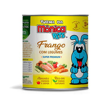 Ração Úmida Turma da Mônica Cães Frango com Legumes 280g