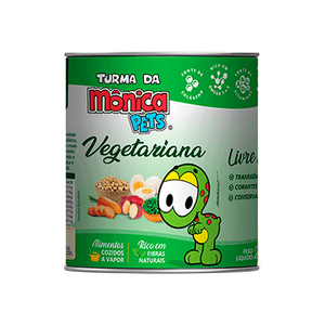 Ração Úmida Turma da Mônica Cães Vegetariana - 280g