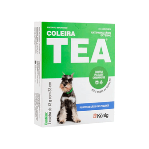 Tea Coleira Antipulgas para Cães
