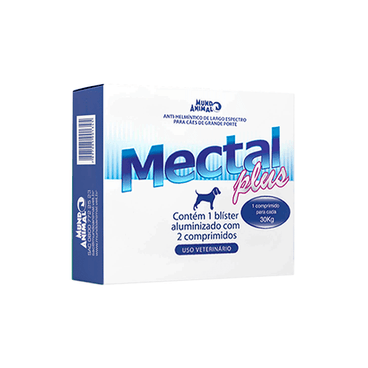 Mectal Cães 30kg Mundo Animal
