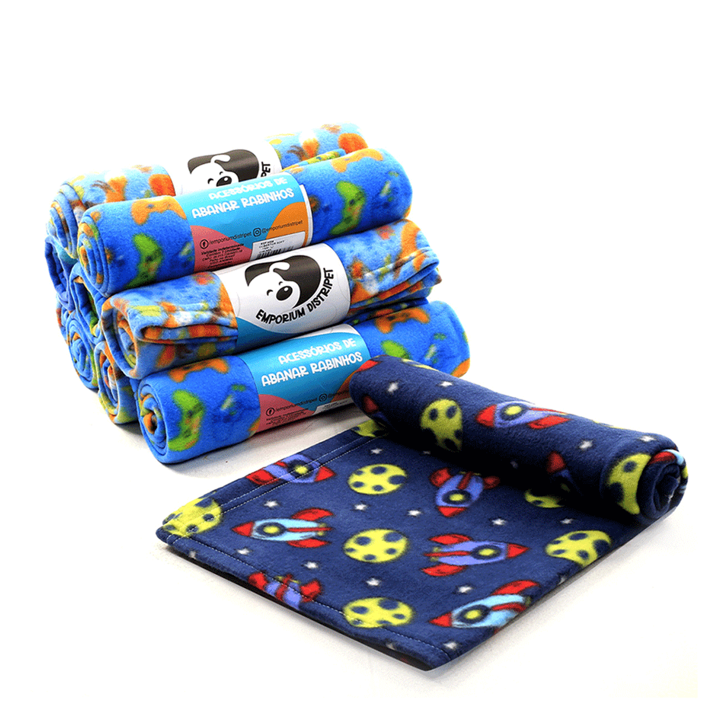 Cobertor-Soft-para-Caes-e-Gatos-Emporium-Distripet-Azul