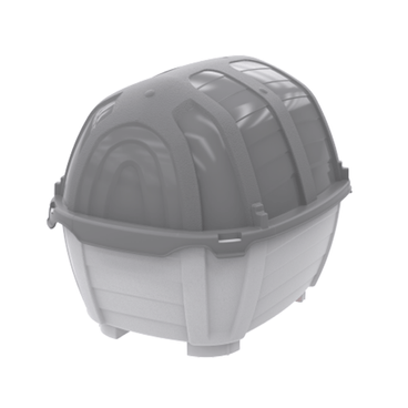 Casinha-Stone-House-Plast-Pet-Cinza-e-Taupe--verso