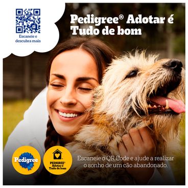 Ração Pedigree Cães Filhotes Carne Frango e Cereais 10,1kg adotar é amor