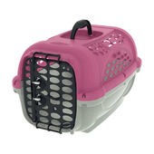 Caixa de Transporte Panther Plast Pet Rosa