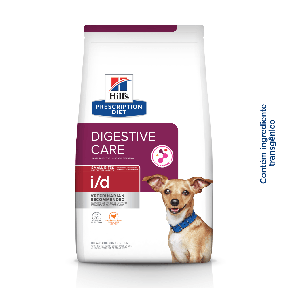 Ração Hill's Prescription Diet I/D Cães Adultos Cuidado