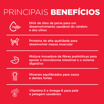 Racao-Hill-s-Science-Diet-Caes-Filhotes-Pedacos-Pequenos-beneficios