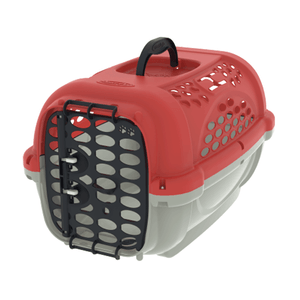 Caixa de Transporte Panther Plast Pet Vermelha