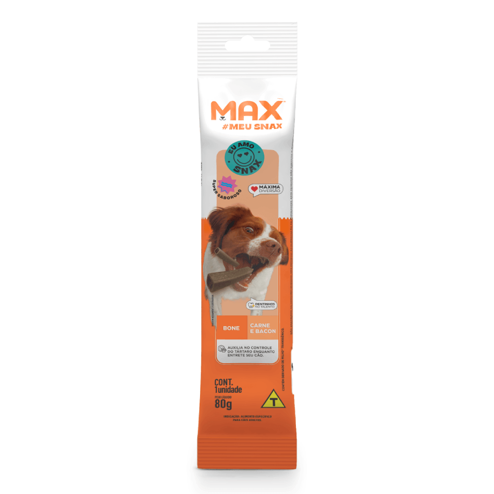 Petisco Snack Bone Palitinho de Carne Max
