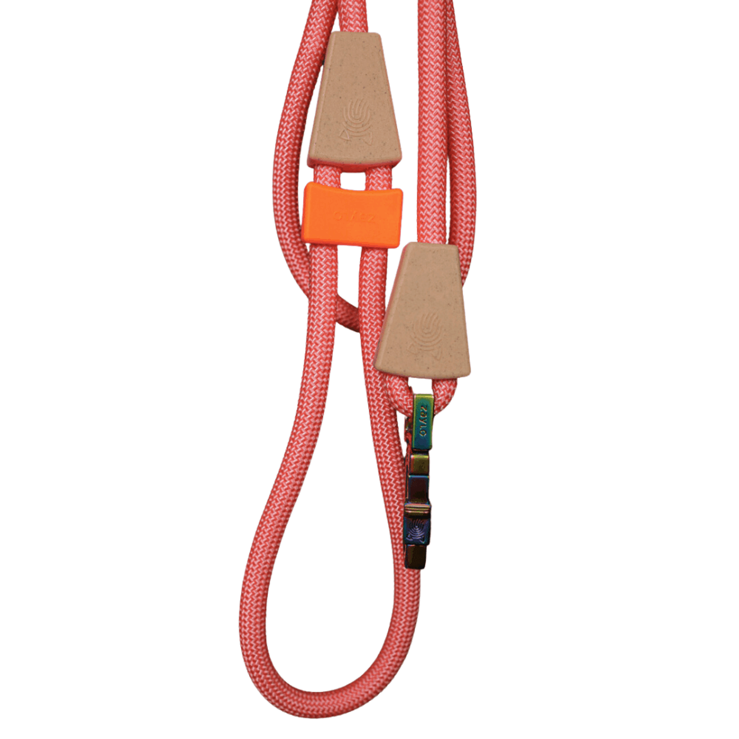 Guia Corda com Ajuste de Punho 120cm Zaylo Rosa Detalhes