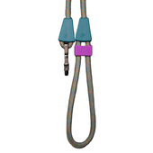 Guia Corda com Ajuste de Punho 120cm Zaylo Cinza Mix