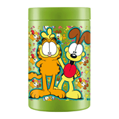 Pote Plástico Garfield e Odie Bandeirante Verde