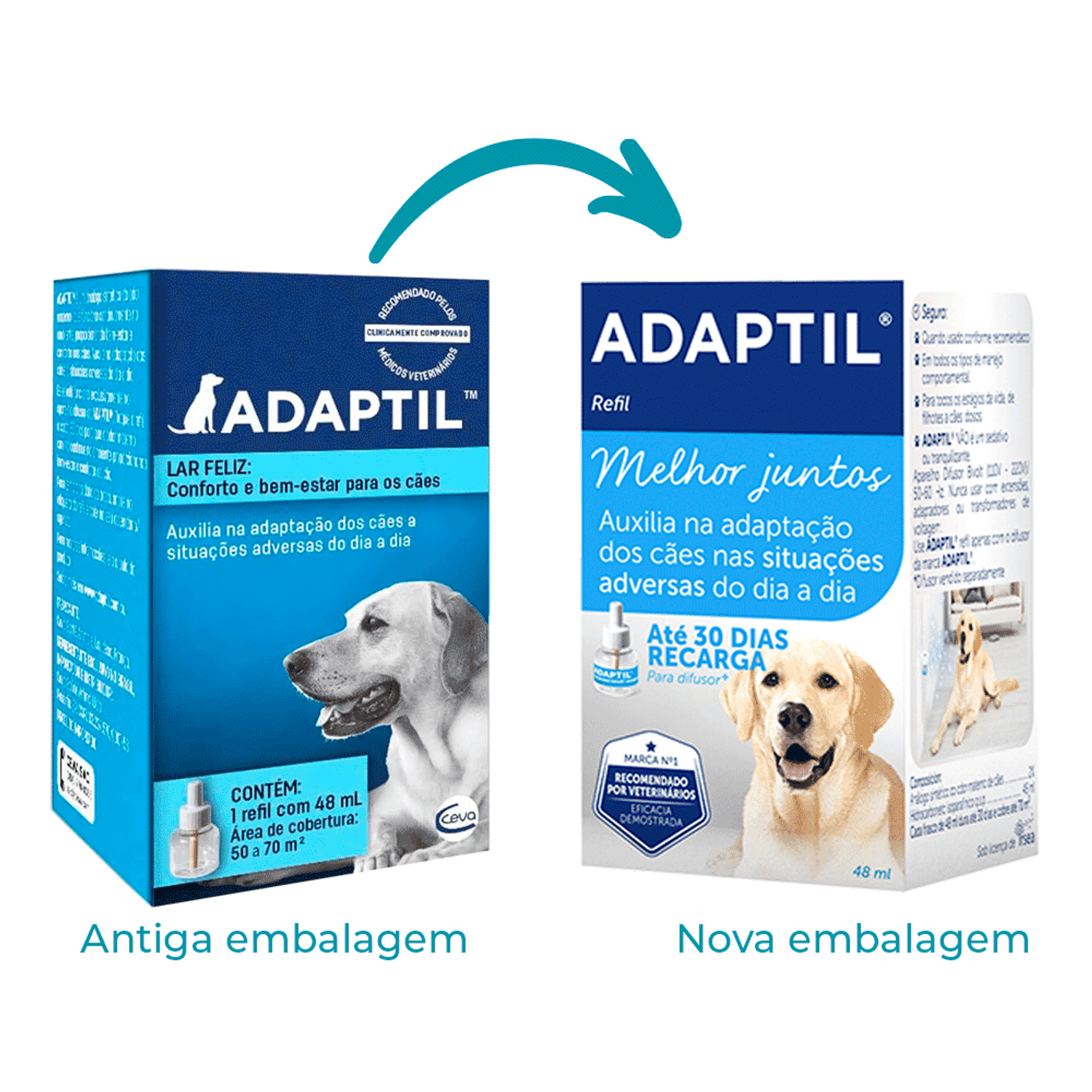 Adaptil Refil para Cães 48 ml de-para