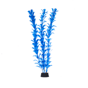 Planta Plástica para Aquário Tudo Pet Azul
