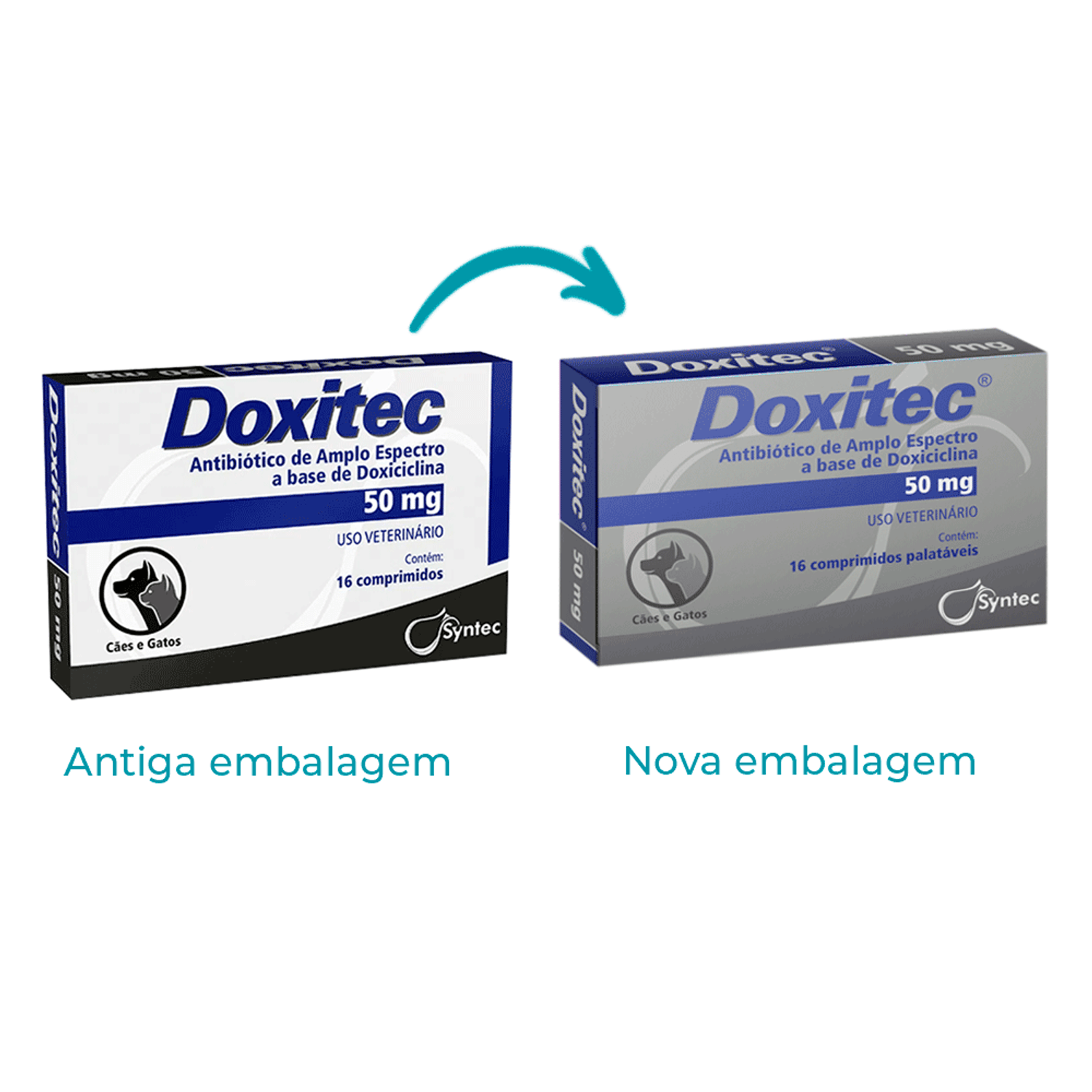 Doxitec 50 mg 16 comprimidos de-para