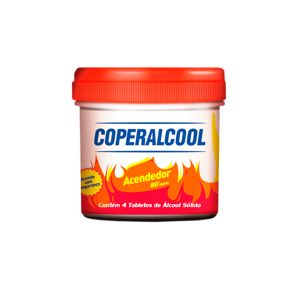 Álcool Sólido Acendedor Coperalcool