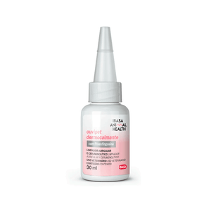 Limpador Auricular Ouvipet Dermocalmante Ibasa - 30ml