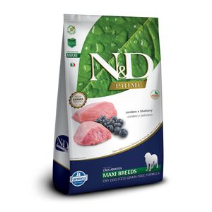 Ração N&D Prime Cães Adultos Maxi Cordeiro - 10,1 kg