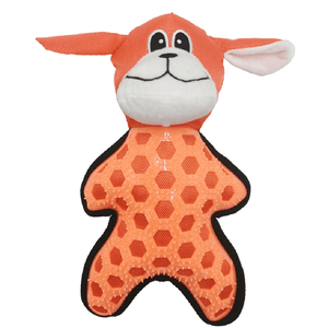 Brinquedo de Pelúcia Cachorro com Borracha para Cães Savana - Único