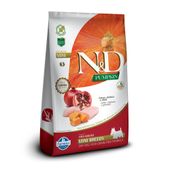 Ração N&D Pumpkin Cães Adultos Raças Pequenas Frango, Abóbora e Romã