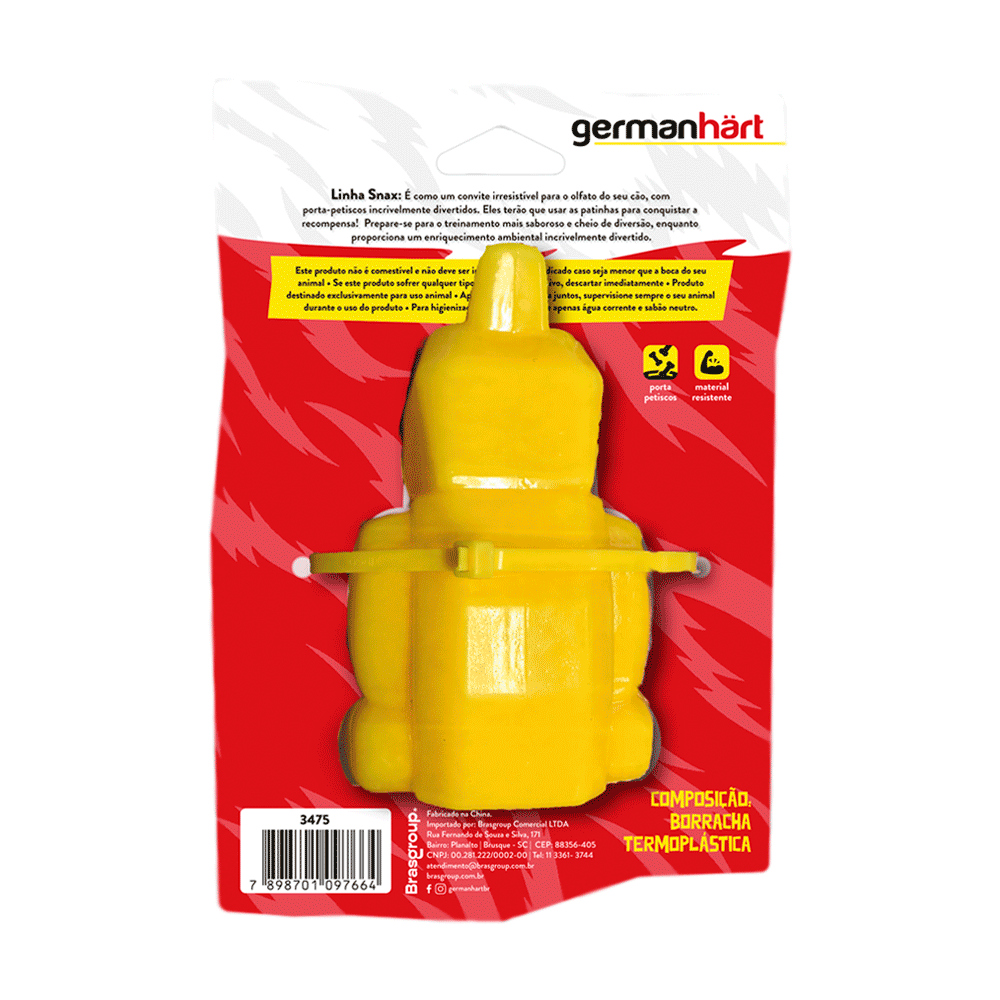 Brinquedo Rinoceronte para Cães Rinauceronte GermanHart
