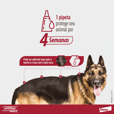 proteção por até 4 semanas