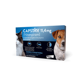 Capstar 11,4mg: para cães e gatos de até 11,4 kg