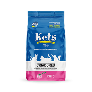 Granulado Higiênico Kets Criadores White - 20 kg