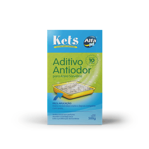 Aditivo Antiodor para Areia Sanitária Kets - 500g