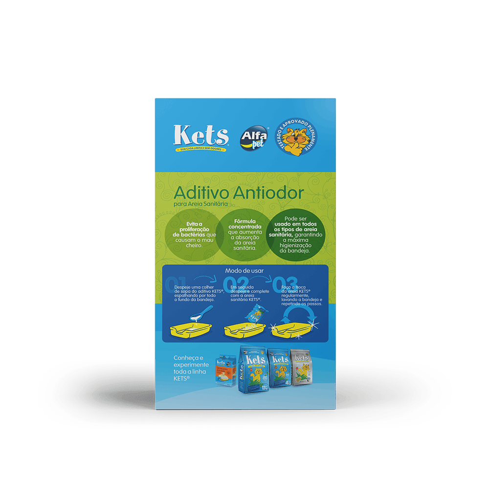 Aditivo Antiodor para Areia Sanitária Kets