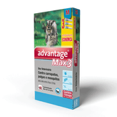 Antipulgas Advantage Max3 Cães 4kg a 10kg