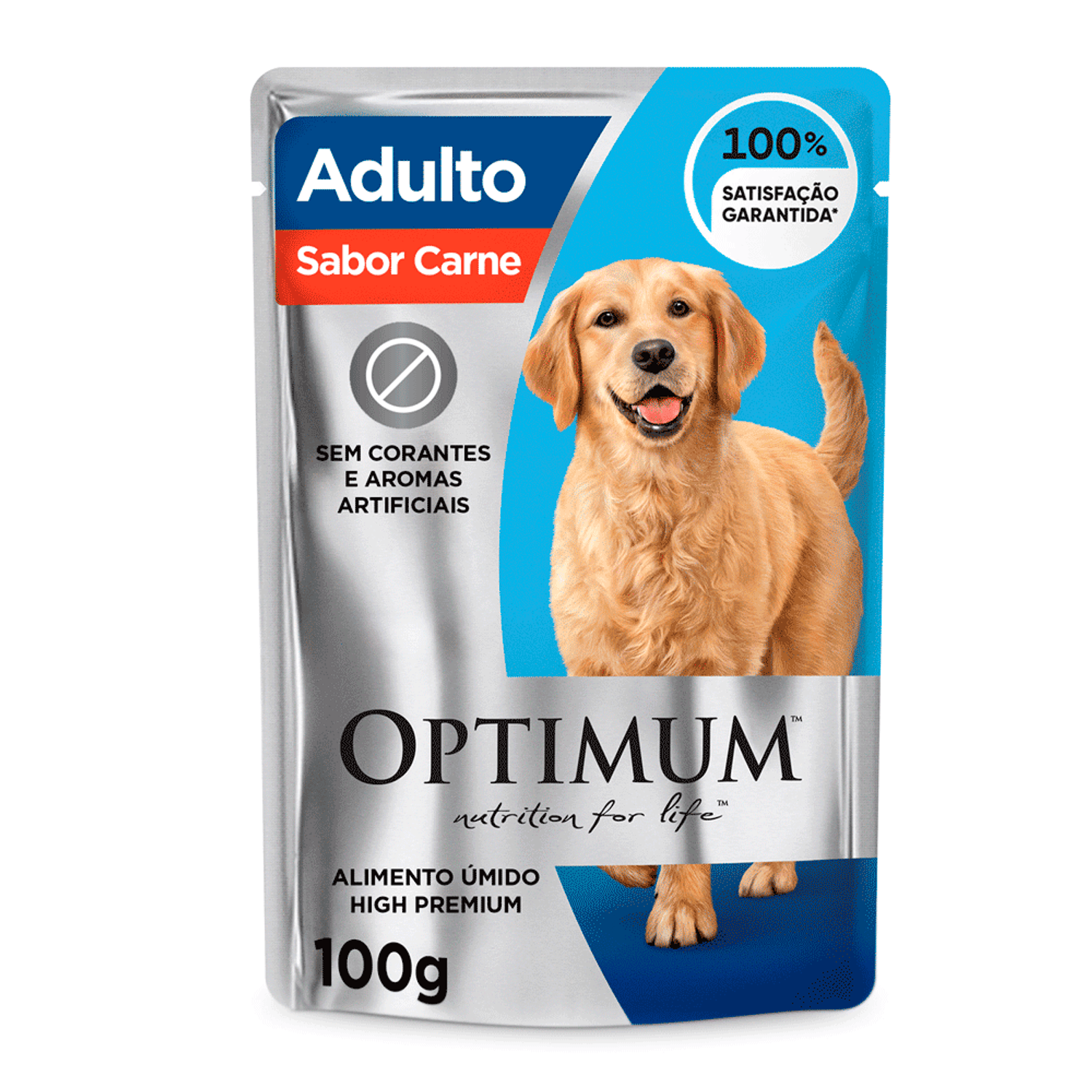 Racao-Umida-Optimum-Sache-Caes-Adultos-Racas-Grandes-Carne-100g-hero