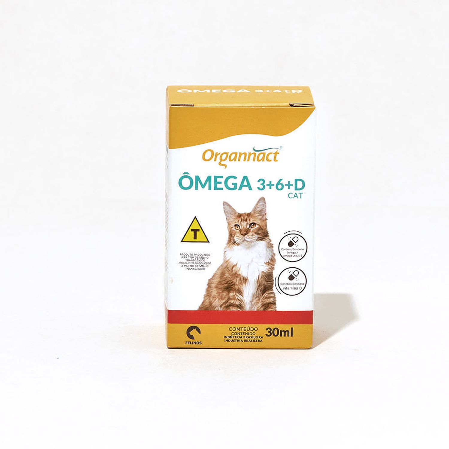 Organnact Ômega 3+6+D Cat 30ml