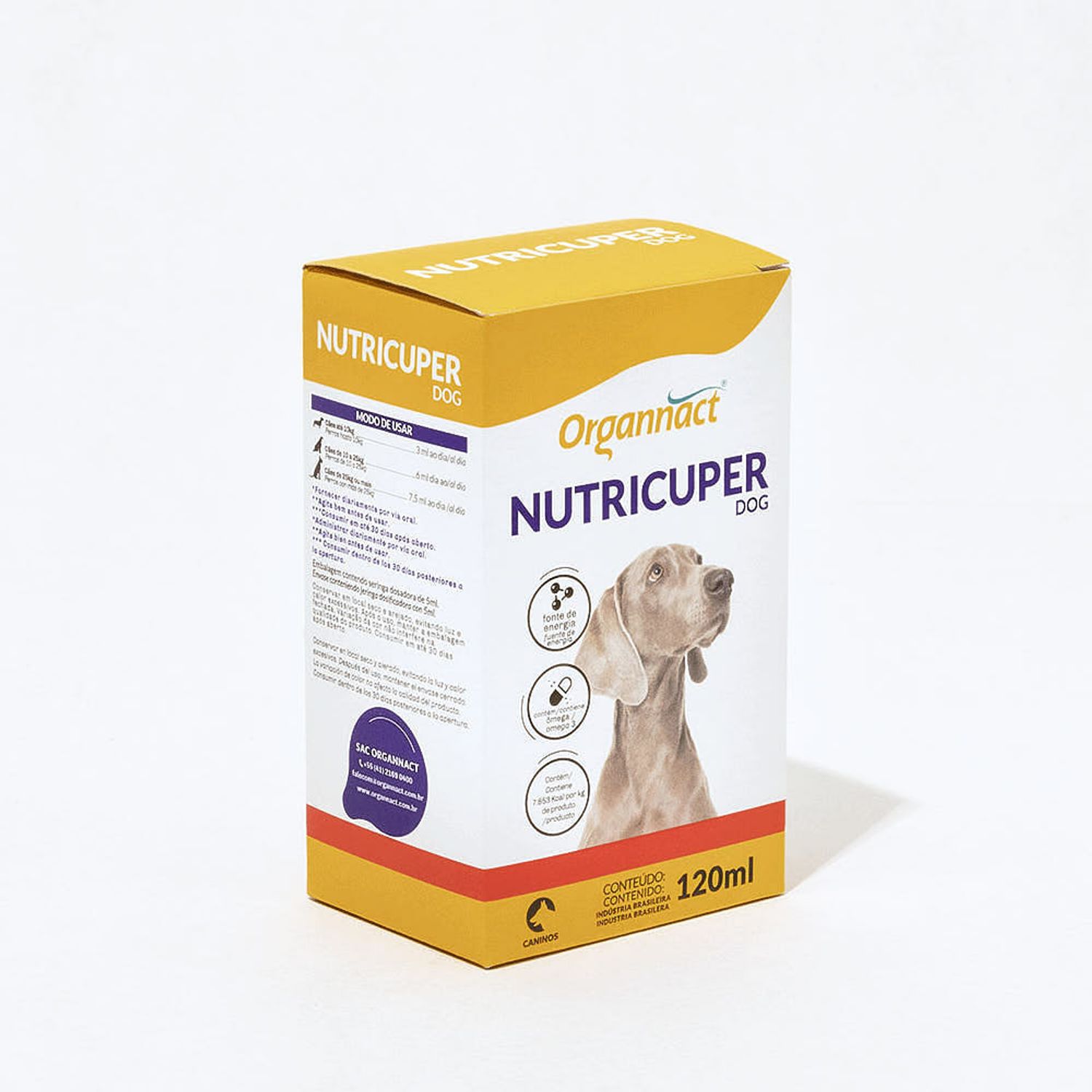 Organnact Cães Nutricuper lateral